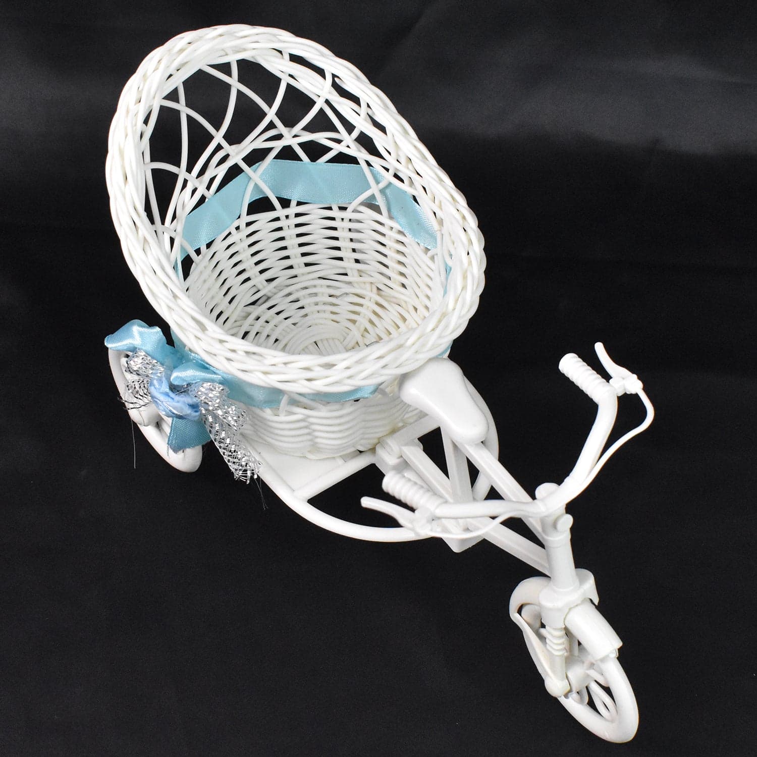 Plastic Cycle Flower vases for Home decor; Bicycle Flower Pot Stand thumbnail 7