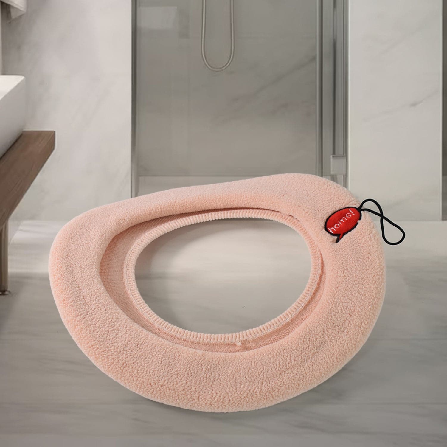 Washable Toilet Seat Cover Pads / Winter Cushion Mat, Lid Cover Pads (1 Pc) thumbnail 6