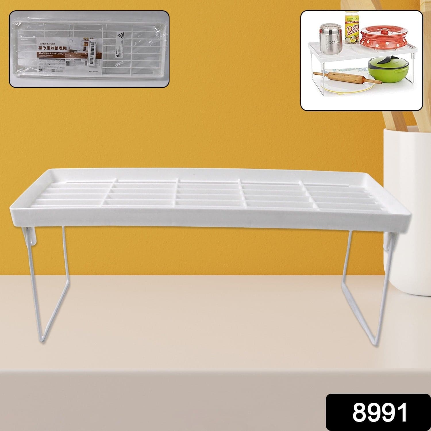 L Shelf Foldable Holder Sundries Rack Counter Bookcase (1 Pc / 40 Cm) thumbnail 2