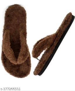 LifeO Winter Warm & Carpet Thong Strap Premium Faux Fur Flip-Flops and Slippers of Indoor & Outdoor for Women and Girls Flipflops & Slippers