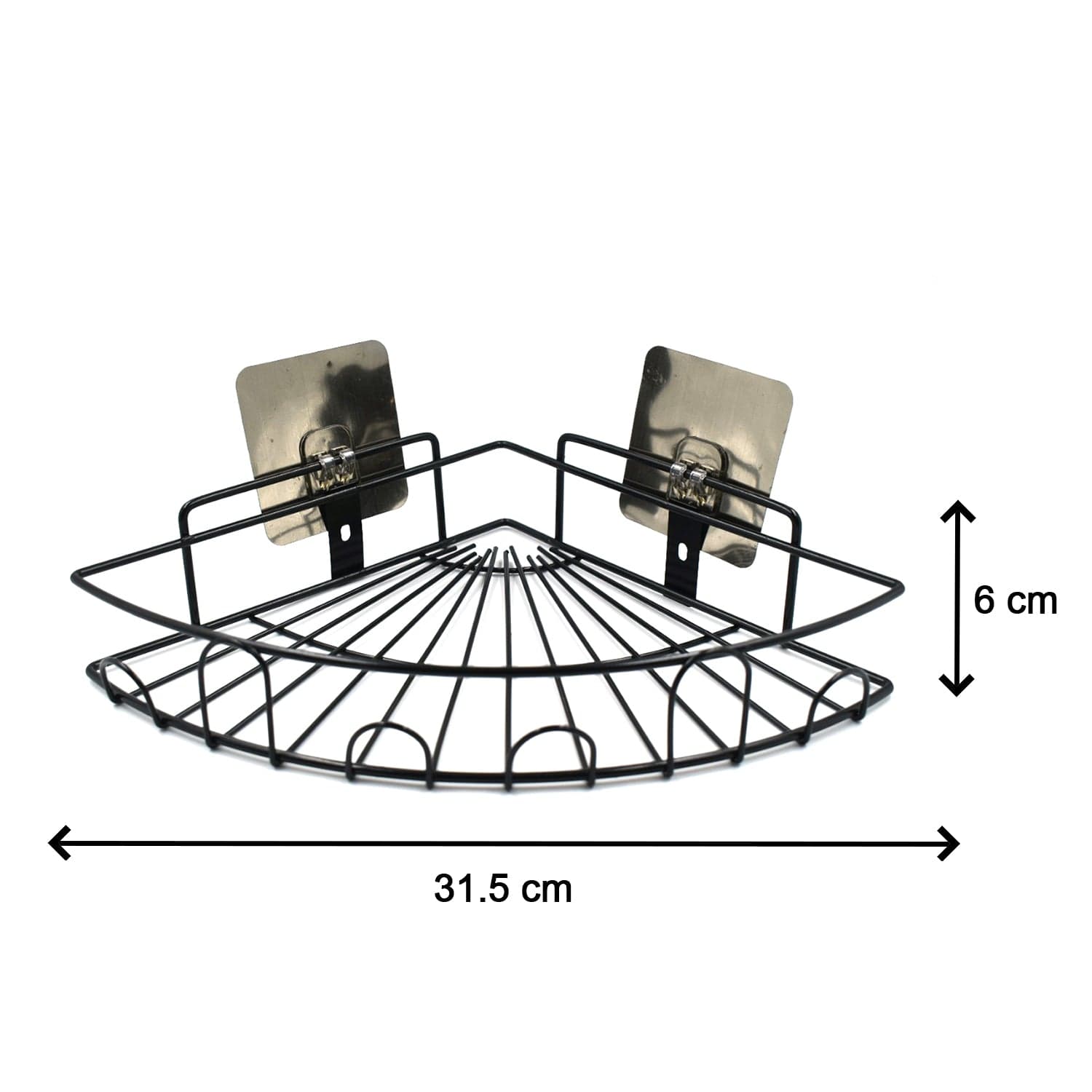 1 Pc Shower Caddy Corner for holding and storing various household stuffs and items etc. thumbnail 6