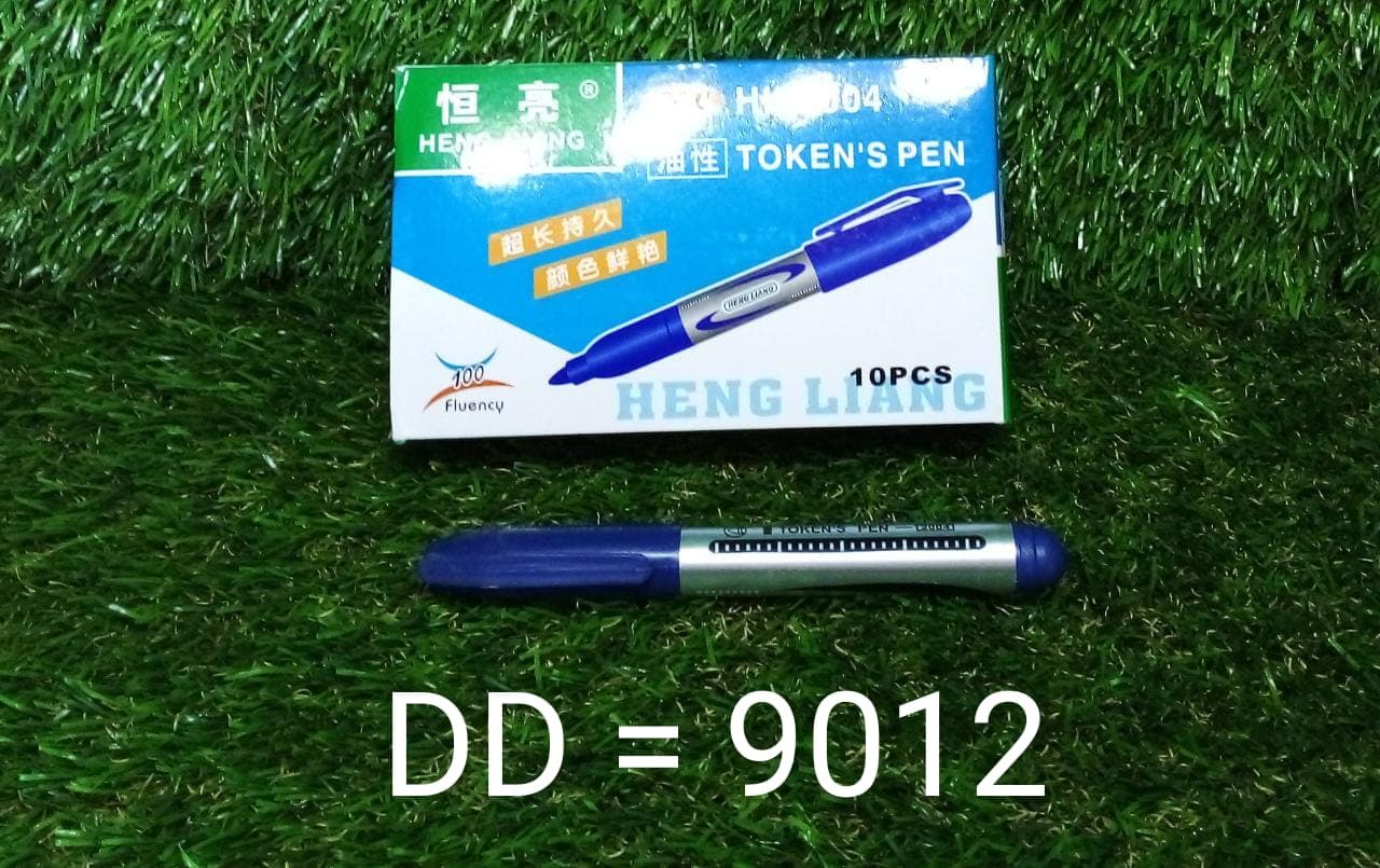 10Pc Permanent Blue Marker and pen used in studies thumbnail 9