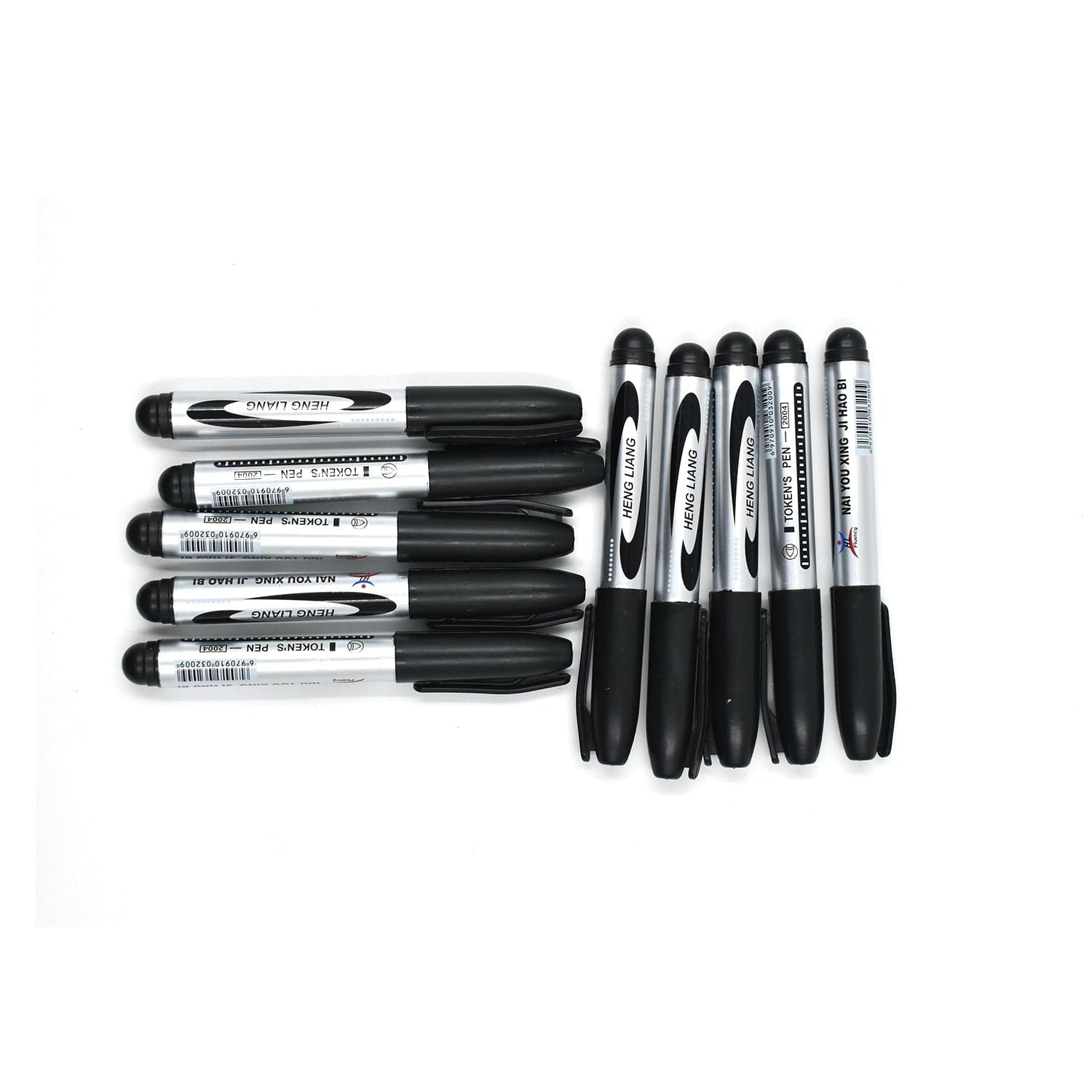 10 Pc Permanent Black Marker thumbnail 1