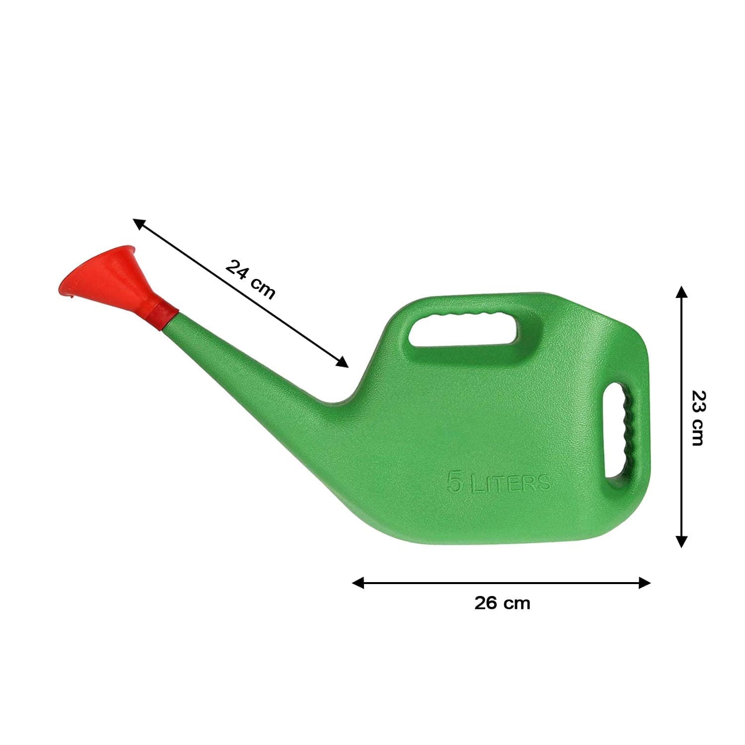Plastic Watering Can Water Sprayer Sprinkler for Plants Indoor Outdoor Gardening, 5 LTR thumbnail 5