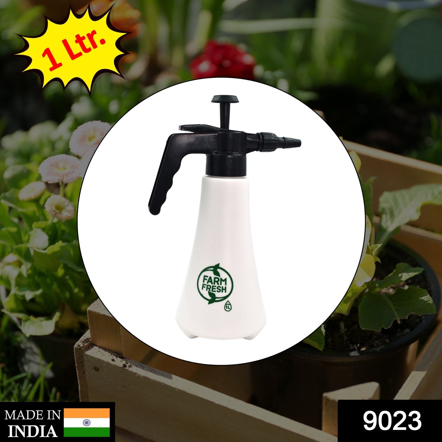 1 litre Garden Sprayer used in all kinds of garden and park for sprinkling and showering purposes. thumbnail 2