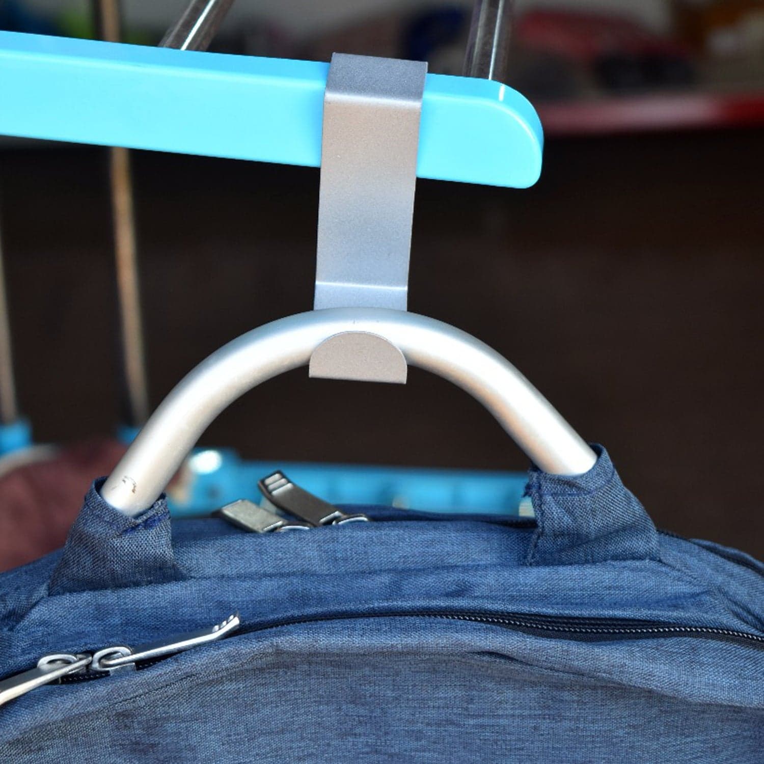 1 Pc Z Shape Door Over Hook used widely in all kinds of household for hanging of cloths and fabric items etc. thumbnail 6