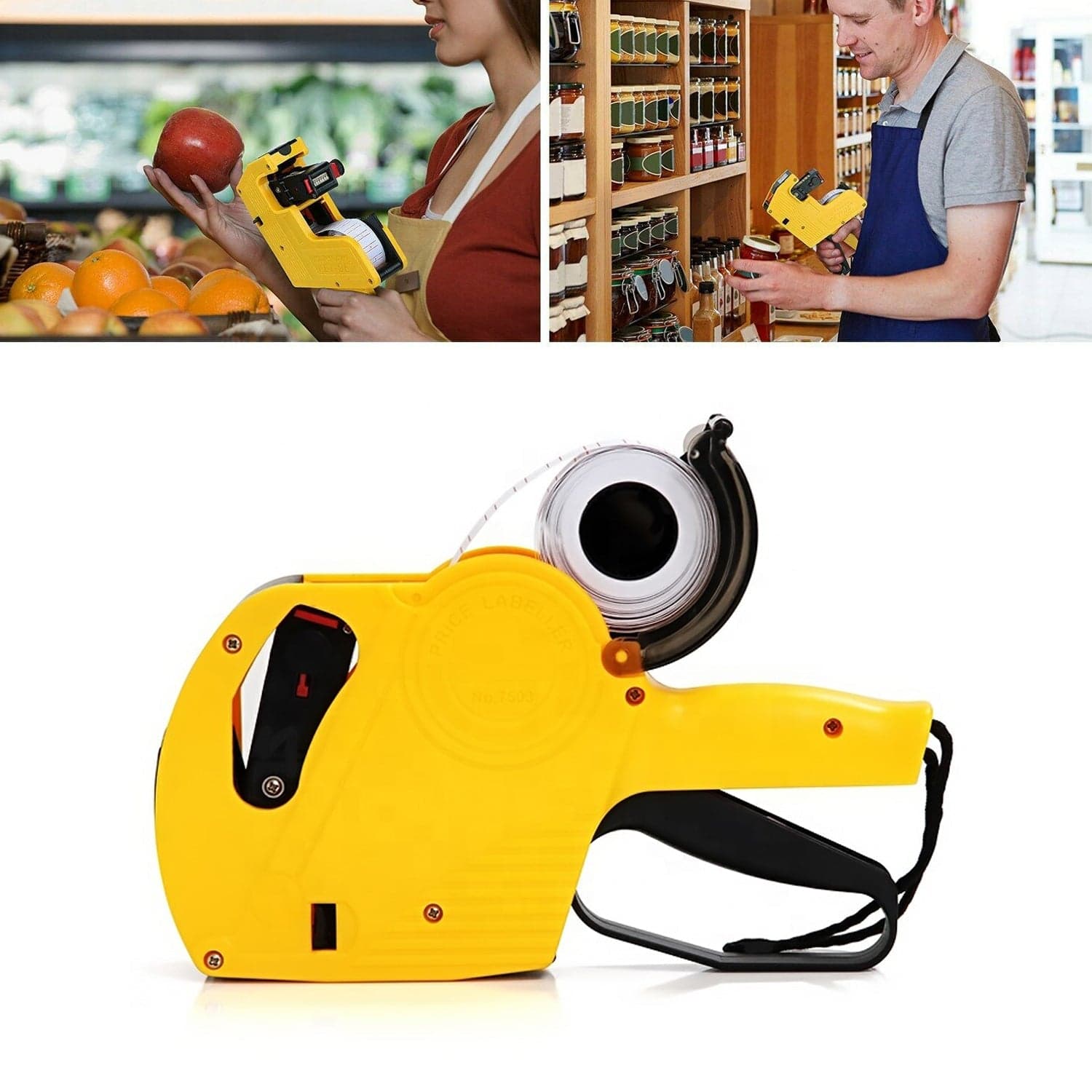 Price Tag Gun - Departmental Store Labeler for Retail & Market Use thumbnail 3