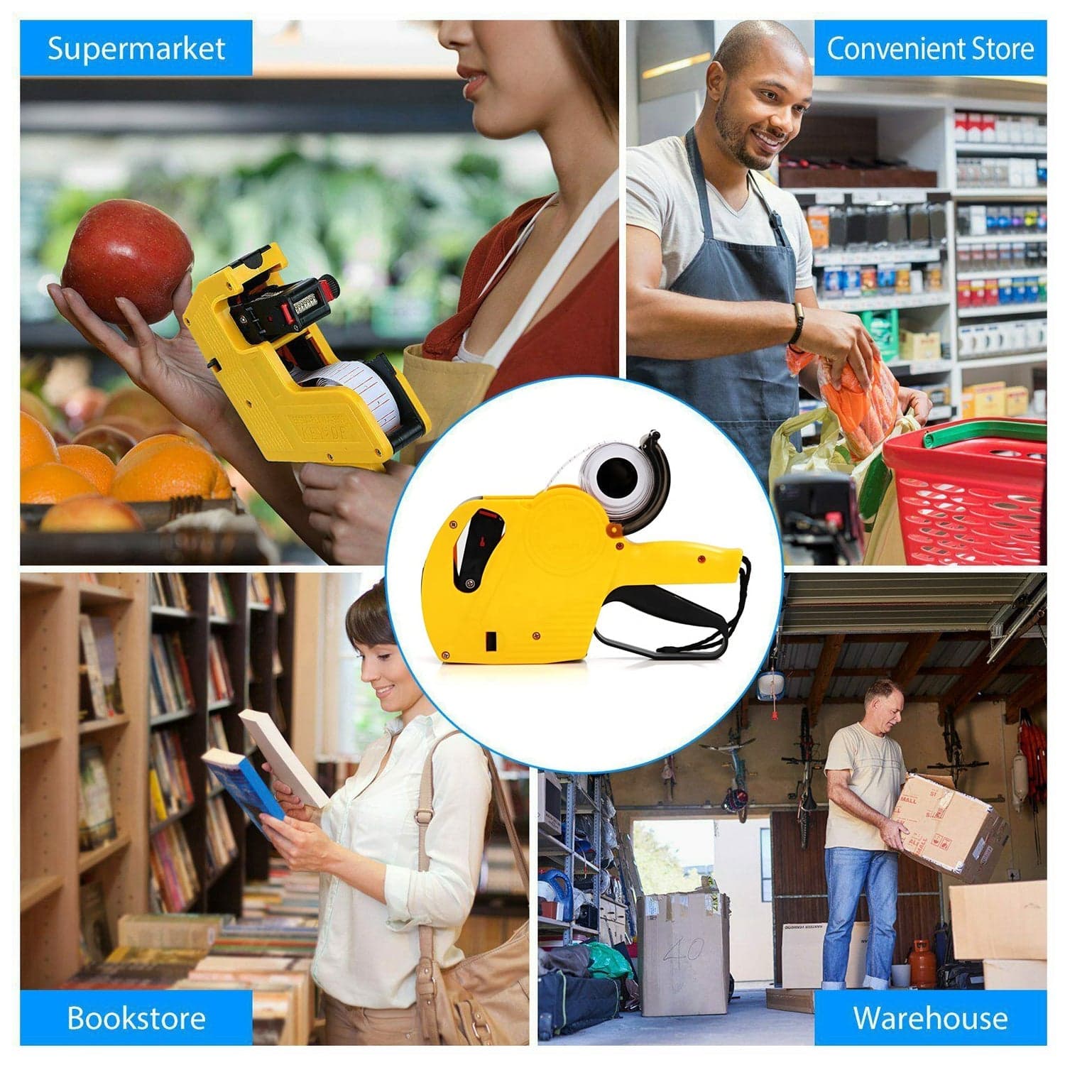 Price Tag Gun - Departmental Store Labeler for Retail & Market Use thumbnail 6