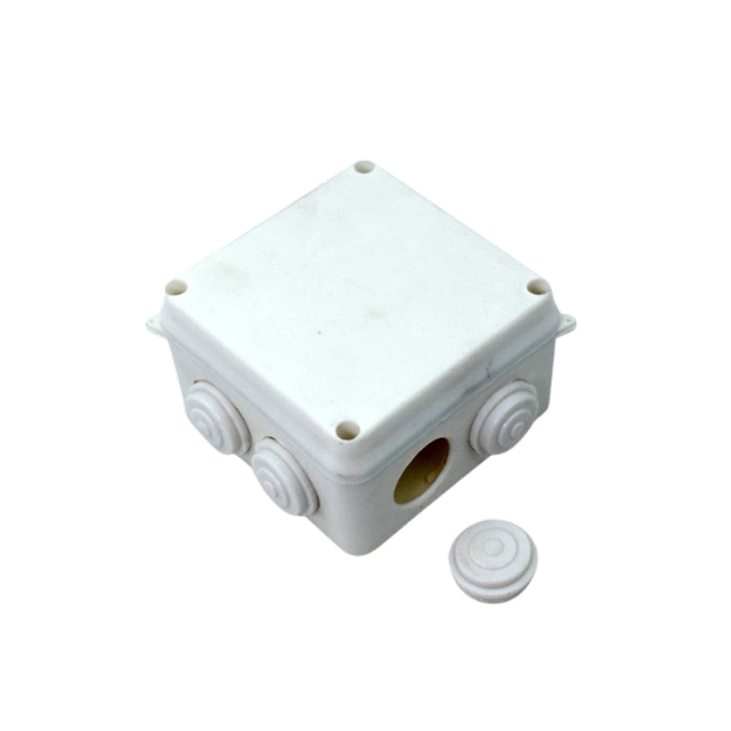 Square Fancy Box For CCTV used for storing CCTV camera's and all which helps it from being comes in contact with damages. thumbnail 3