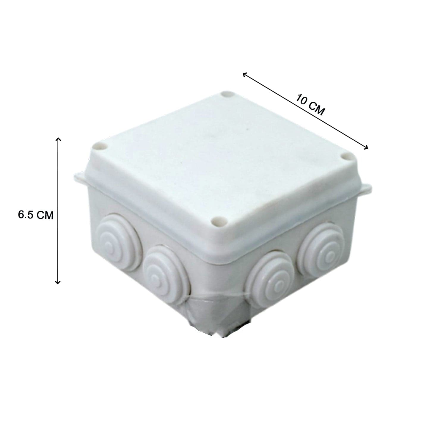 Square Fancy Box For CCTV used for storing CCTV camera's and all which helps it from being comes in contact with damages. thumbnail 5