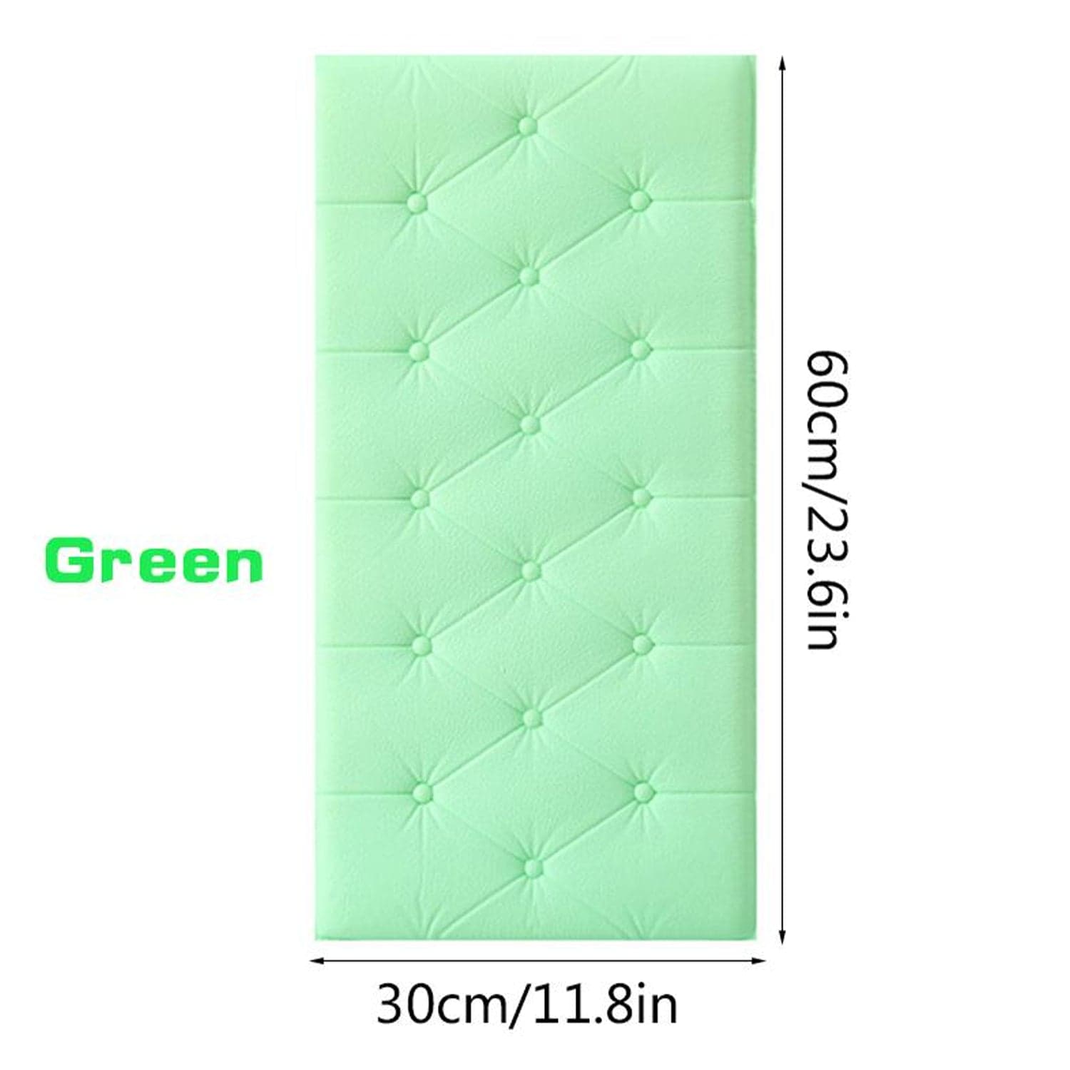 Green 3D Adhesive wallpaper for living Room. Room Wall Paper Home Decor Self Adhesive Wallpaper thumbnail 7