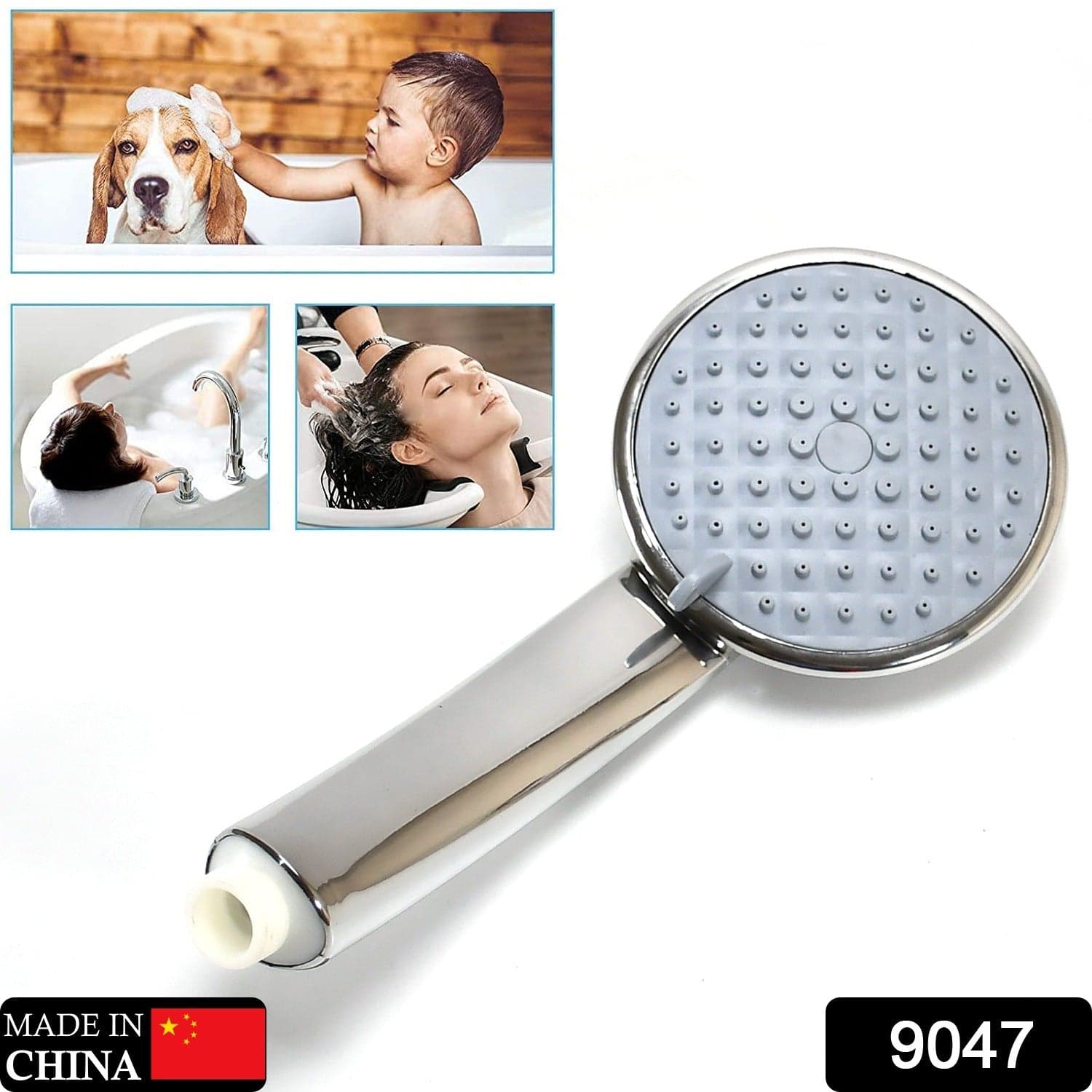 Shower Head Multi-Function Plastic High Pressure Shower Spray for Bathroom thumbnail 2