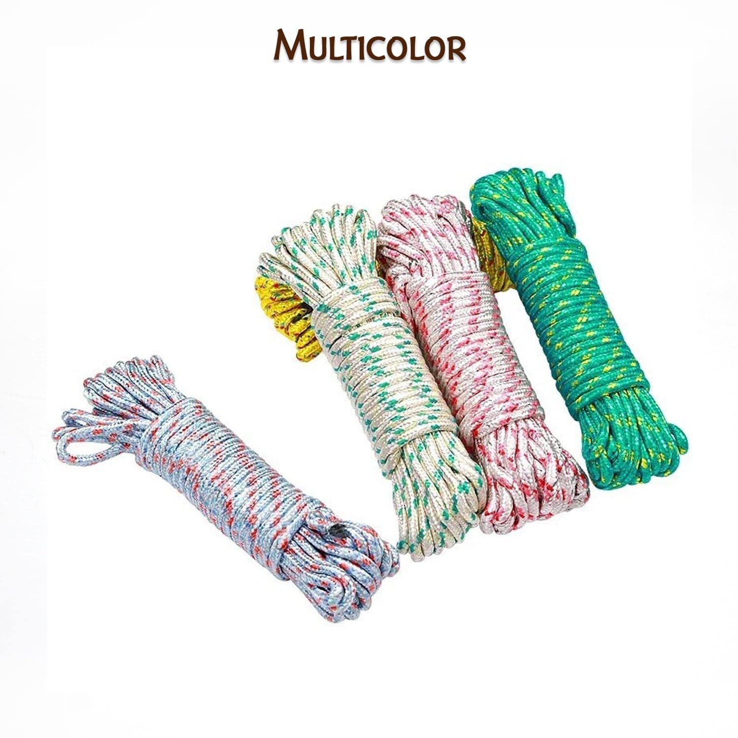 Heavy Duty Drying Nylon Clothesline of Portable & Sturdy (10 Meter) thumbnail 7