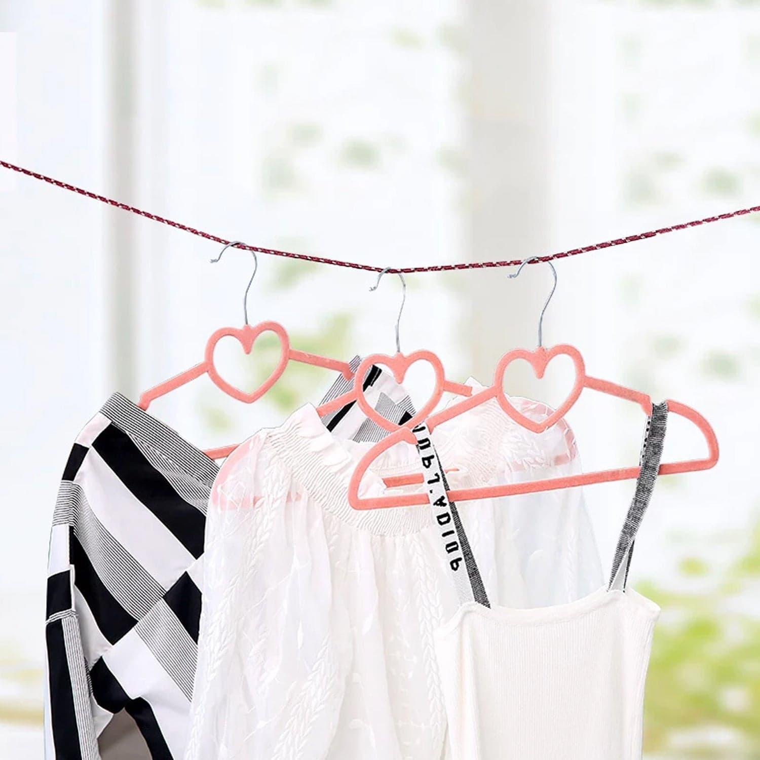 Heavy Duty Drying Nylon Clothesline of Portable & Sturdy (10 Meter) thumbnail 9