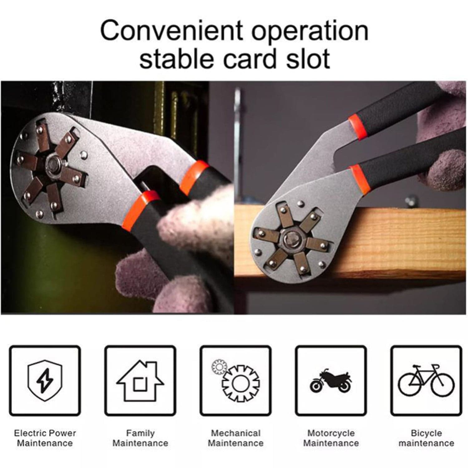 Multi-Function Hexagon Universal Wrench Adjustable thumbnail 7