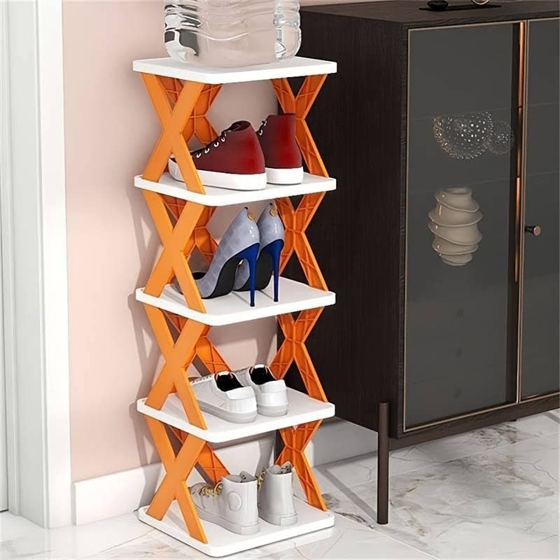 5-Layer Shoe Rack for Small Spaces & Easy Storage thumbnail 1