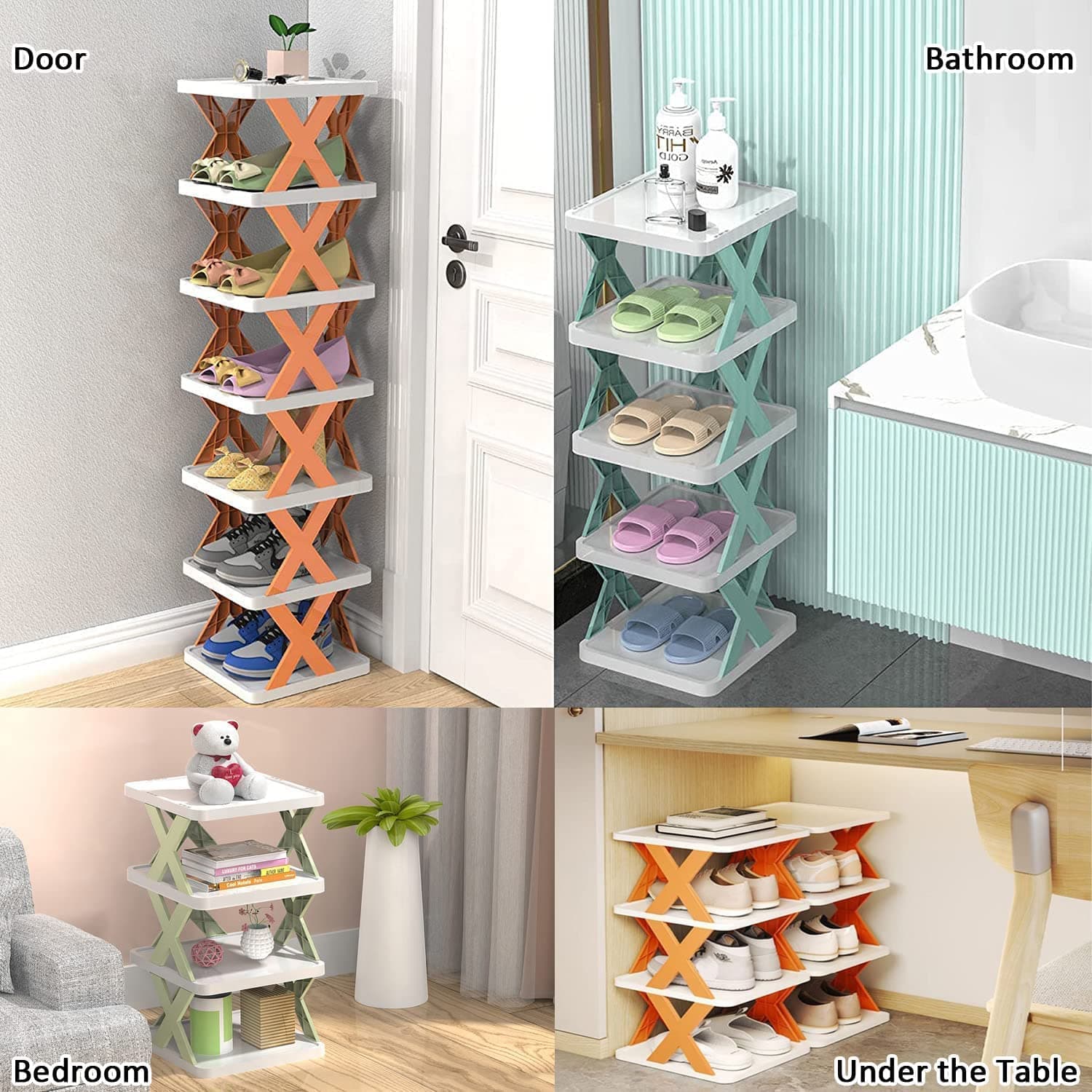 5-Layer Shoe Rack for Small Spaces & Easy Storage thumbnail 6