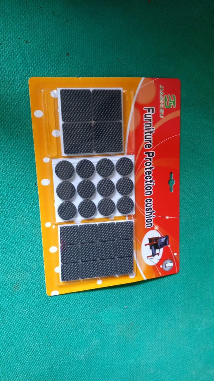 28 pc Rubber furniture Pads Self Sticking Non Slip Furniture Noise Insulation Pads thumbnail 8