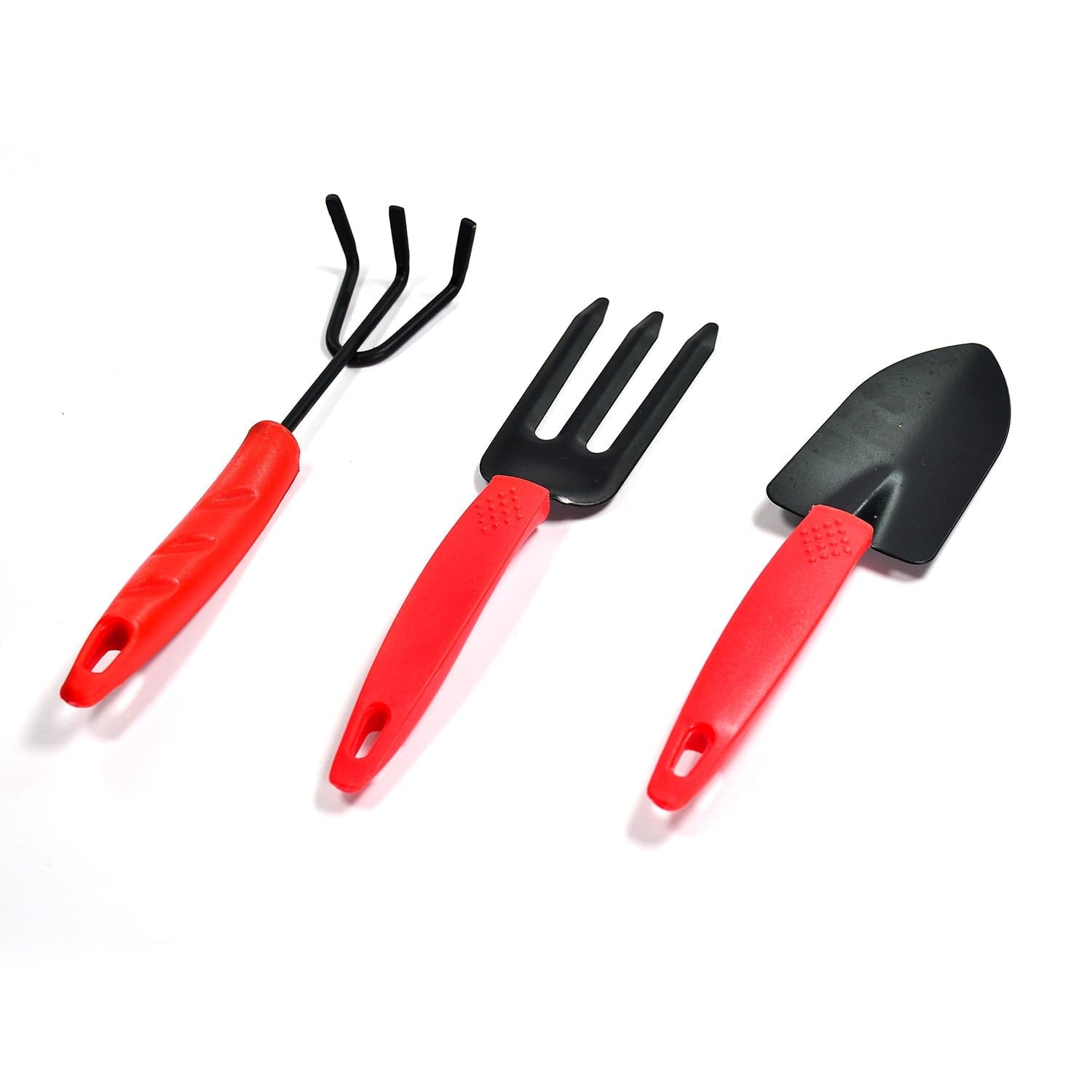 3pcs Small sized Hand Cultivator, Small Trowel, Garden Fork thumbnail 5