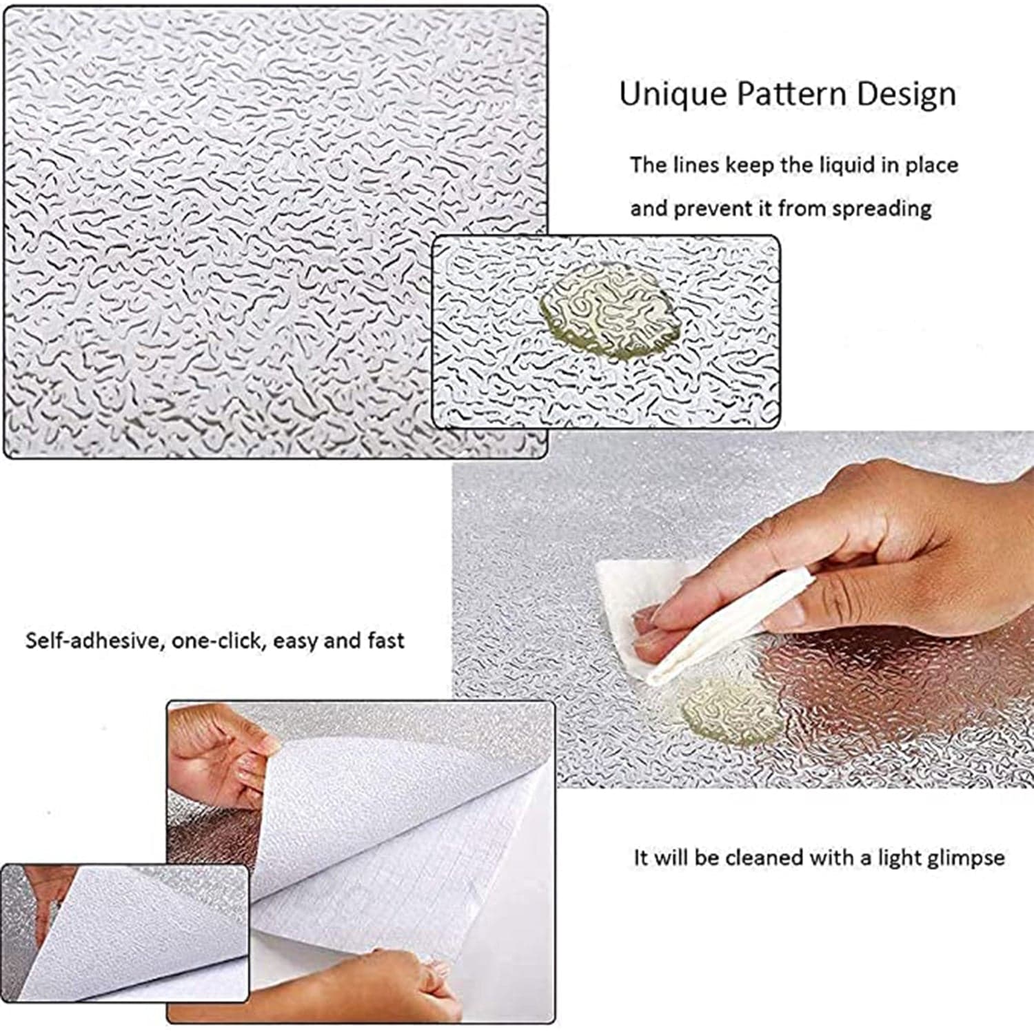 Aluminium Foil For Kitchen And Aluminium Foil Paper Sticker Roll For Kitchen Wall thumbnail 8