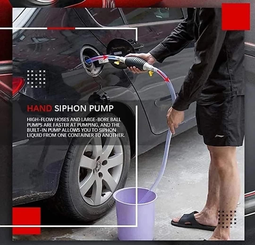 Portable Fuel Transfer Pump Kit for Petrol, Diesel & Liquids thumbnail 3