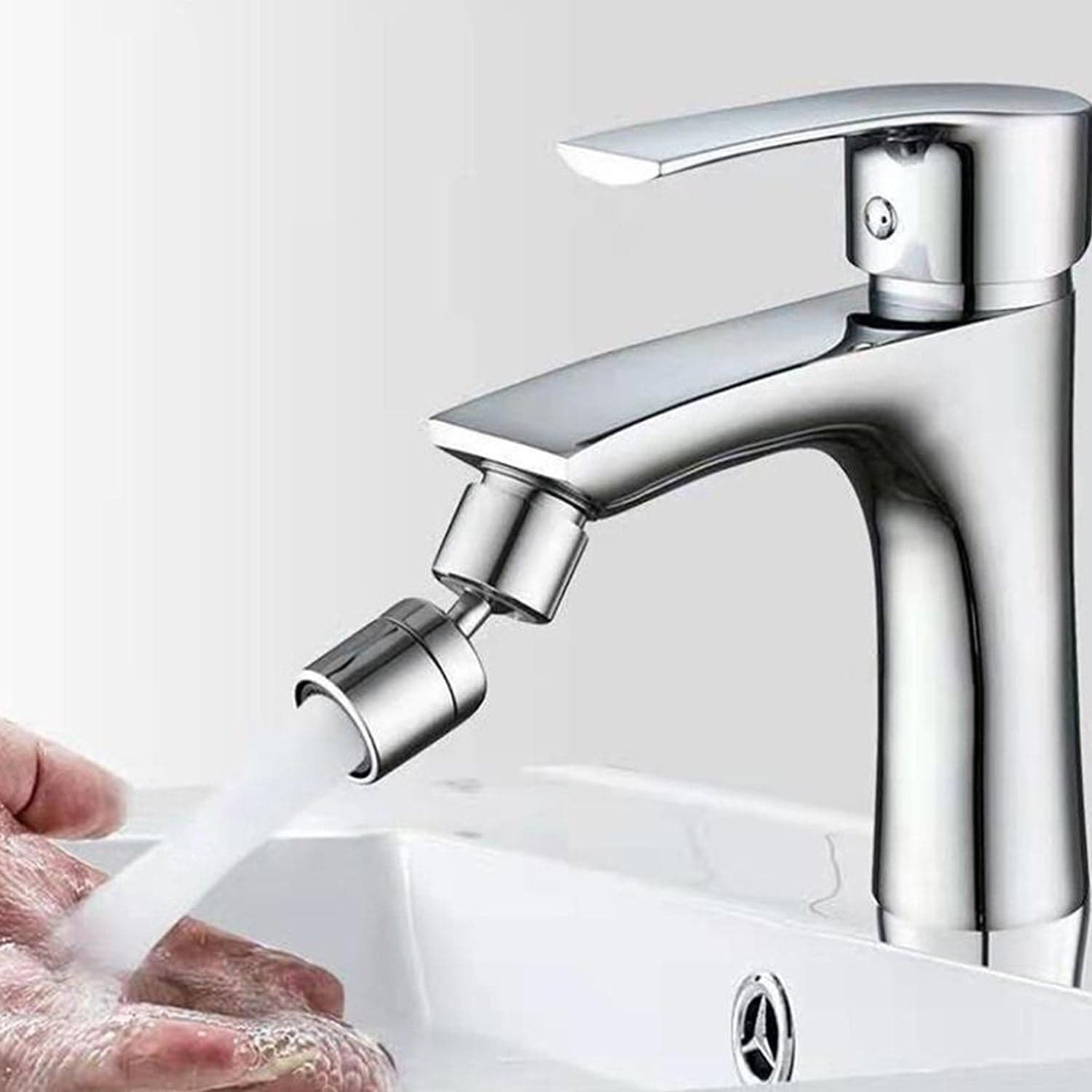 Splash Filter Faucet Sprayer for Kitchen & Bathroom thumbnail 1