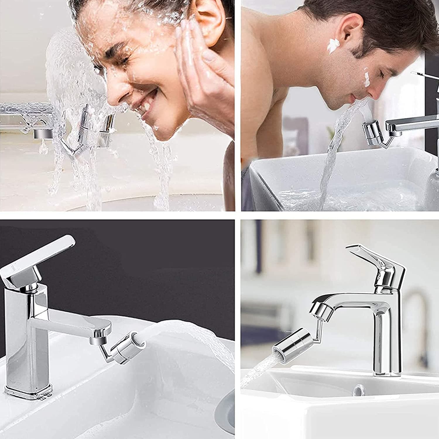 Splash Filter Faucet Sprayer for Kitchen & Bathroom thumbnail 5