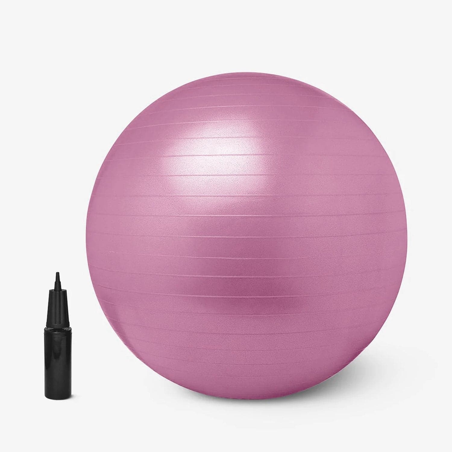 Anti Burst 65 Cm Exercise Ball With Inflation Pump, Non-Slip Gym Ball, For Yoga (1 Pc / Mix Design & Color) thumbnail 7