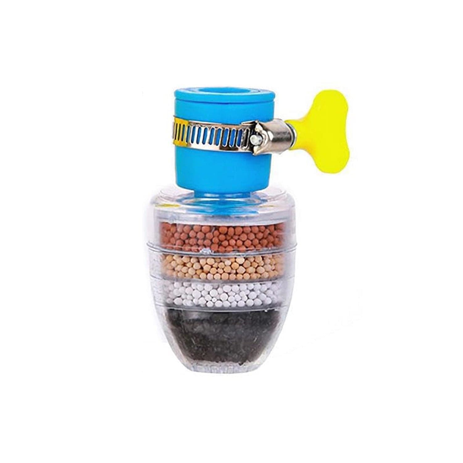 Water Faucet, Clean Purifier Filter Cartridge Water Tap, Upgrade Universal Interface Faucet Filter (Six Layer Purifier) thumbnail 5