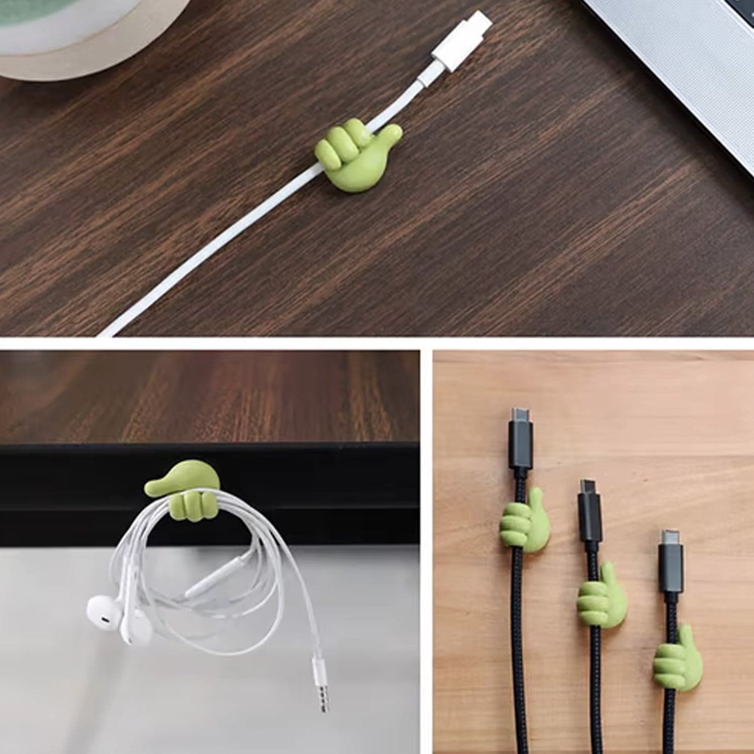 Multifunctional Multi functional Hand Shape Wall Clip Hanger Keys Cable Holder thumbnail 9