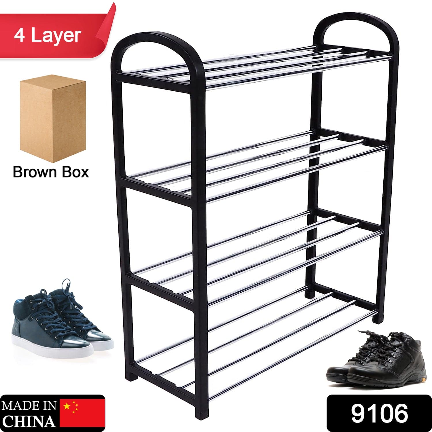4 Shelves Shoe Rack thumbnail 2