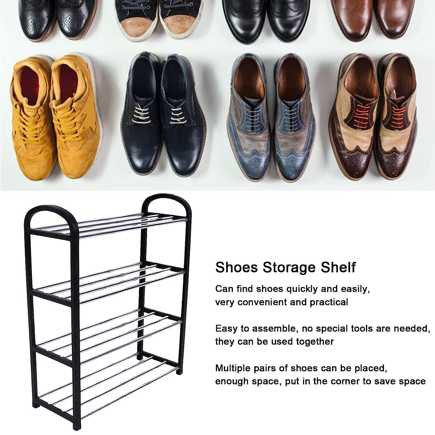 4 Shelves Shoe Rack thumbnail 4