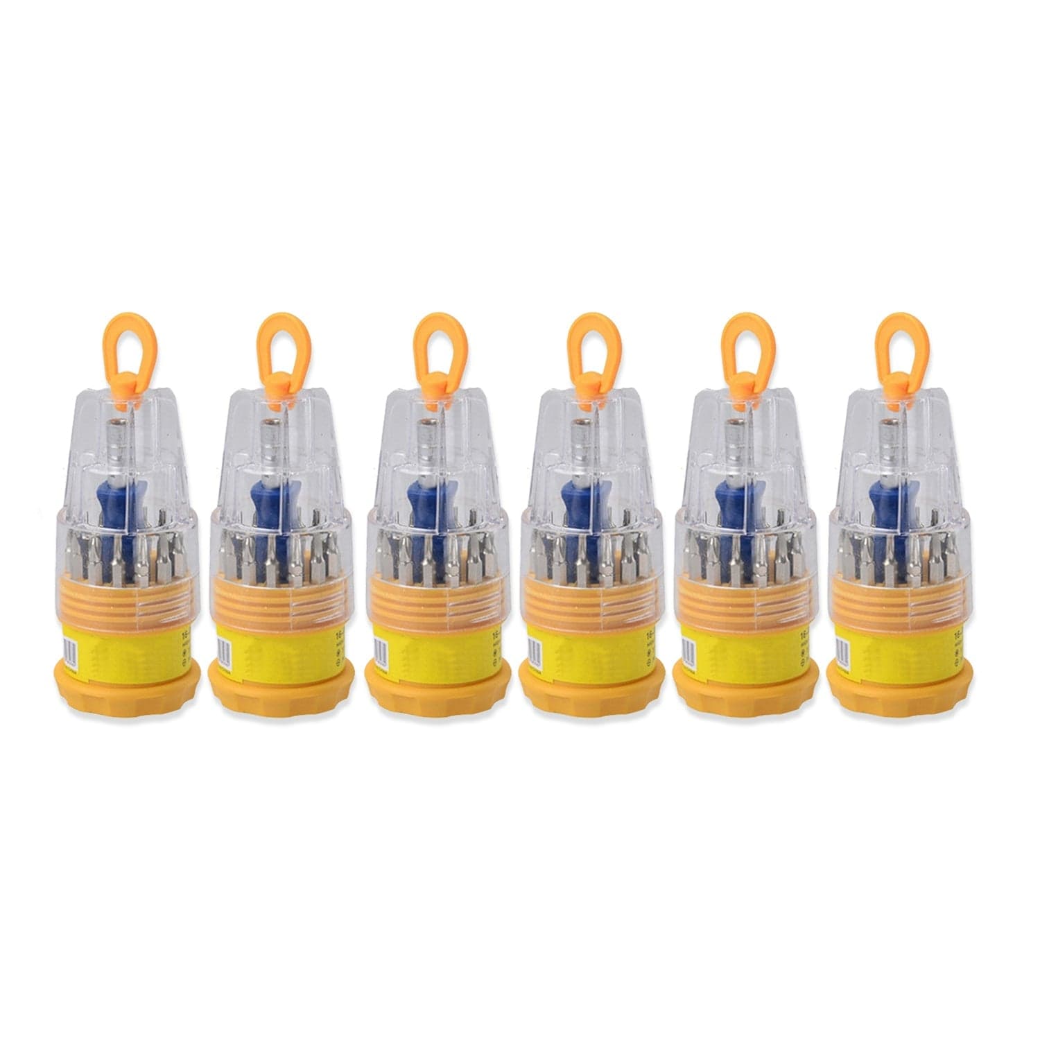 (Set Of 6Pc) Screwdriver Set, Steel 16 In 1 With 15 Screwdriver Bits, Professional Magnetic Driver Set thumbnail 7