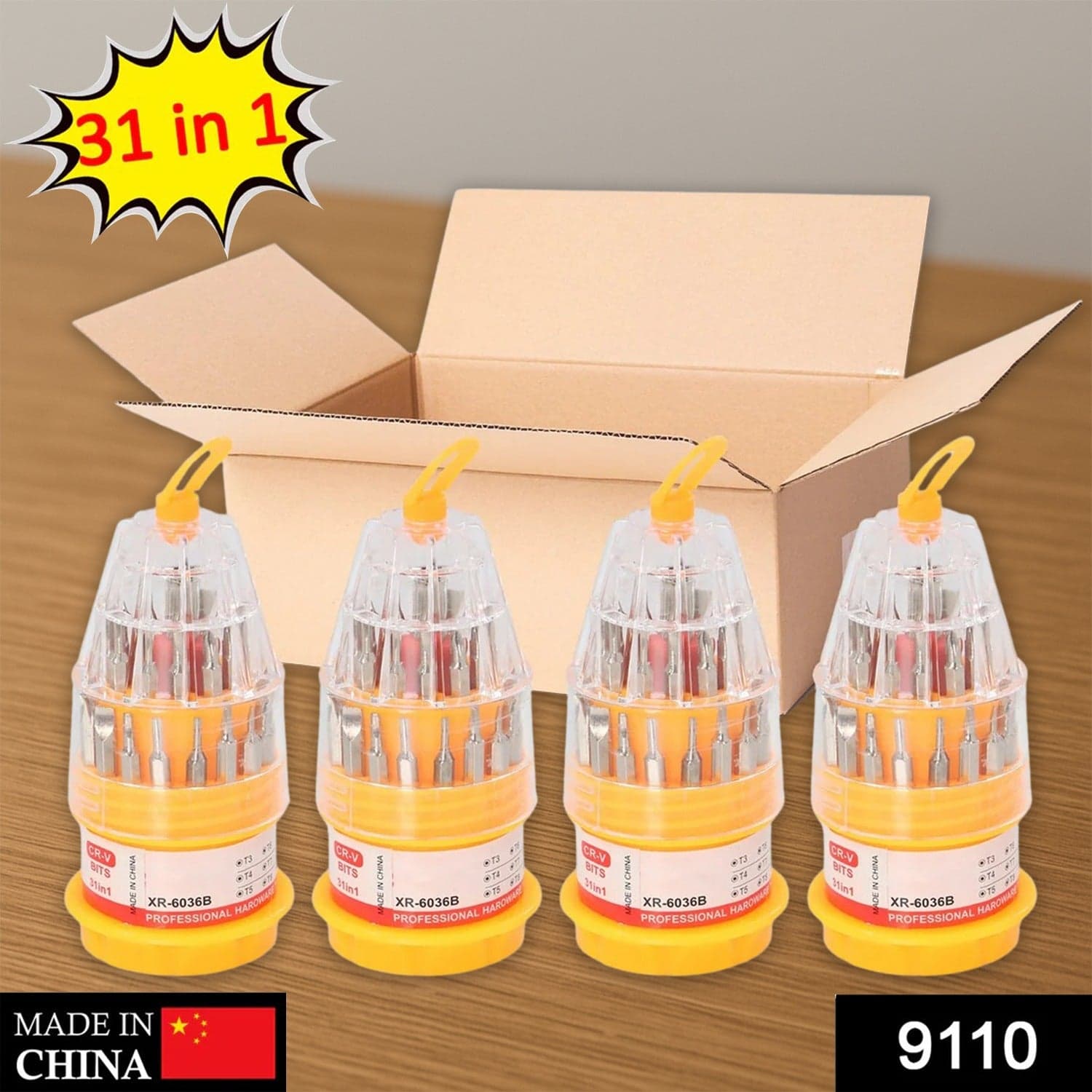 9110 31In1 Screwdriver 4Pc Set thumbnail 4