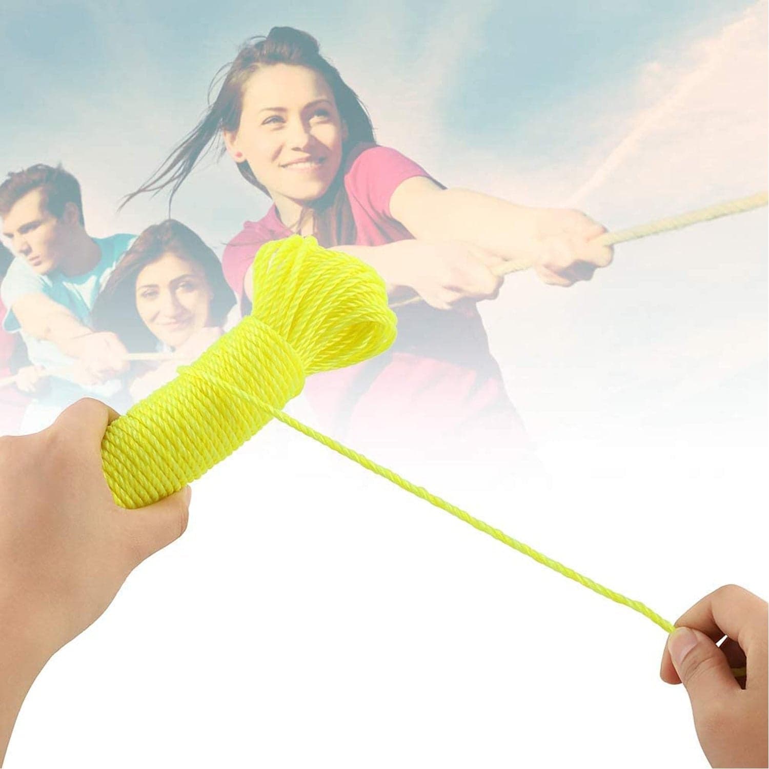 3m Heavy-Duty Laundry Drying Rope (1 Pc, Mixed Colors) thumbnail 5