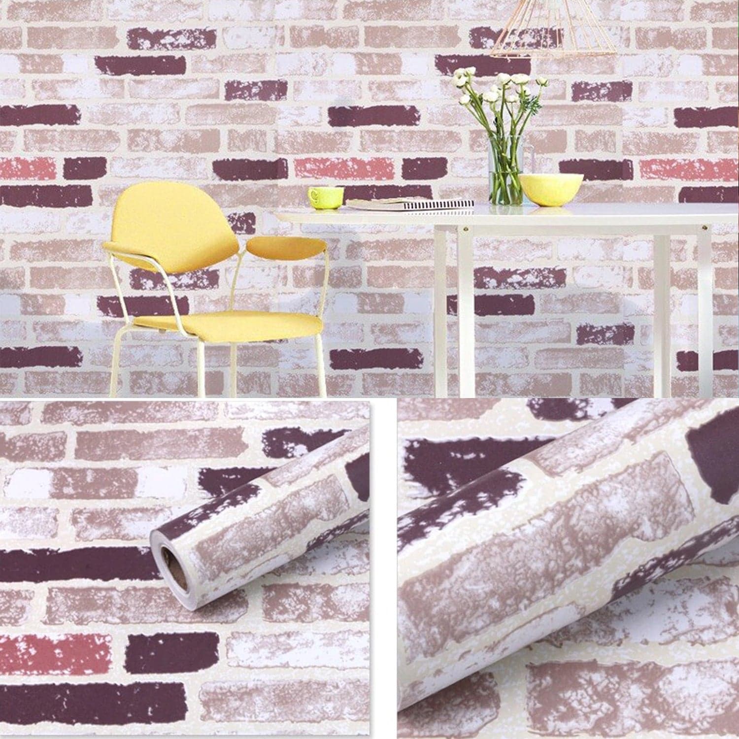 Wall Stickers Diy Wallpaper Decal 3D Self Adhesive House Office Decorative thumbnail 6