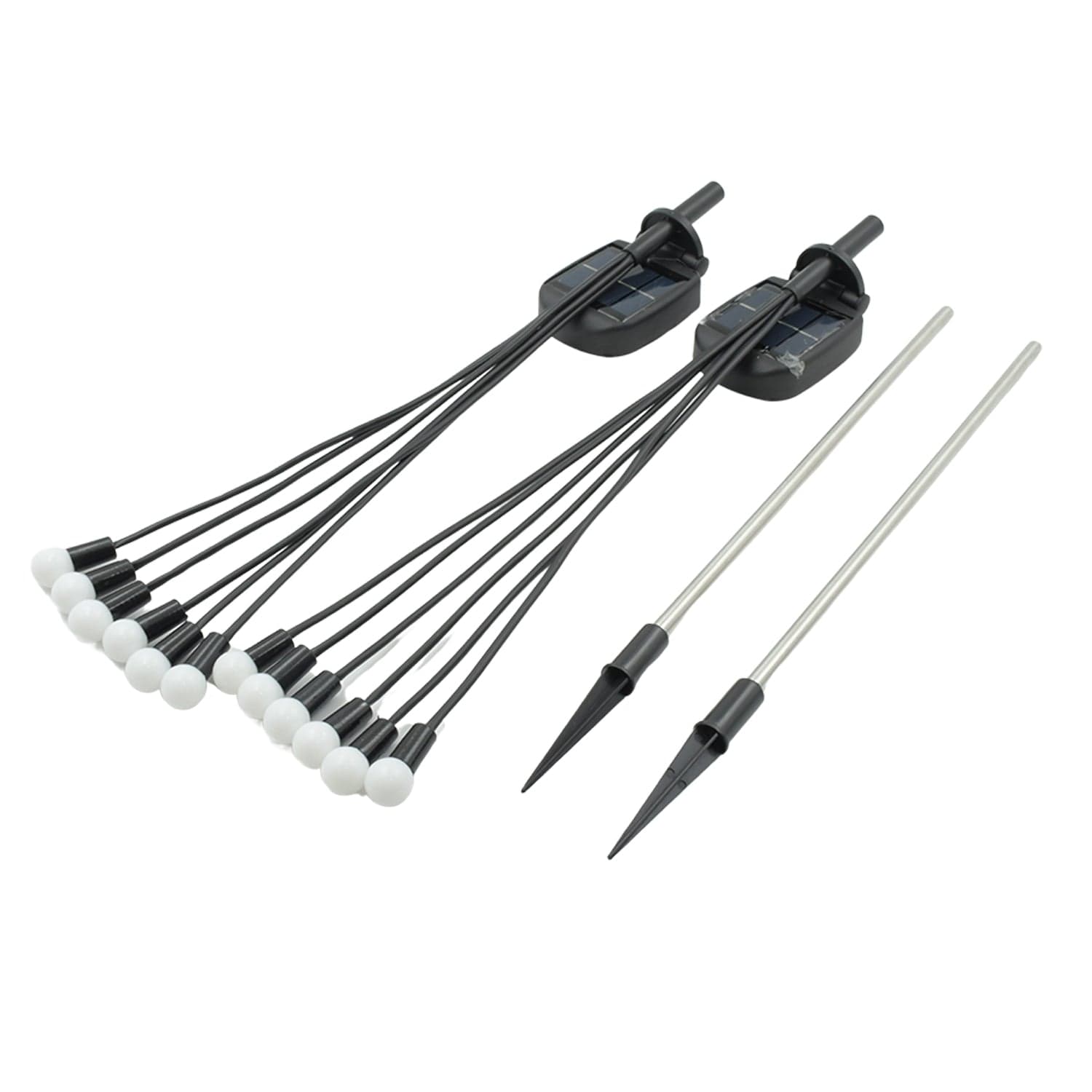 Solar Firefly Lights for Garden Decor (2 Pc, 12 LED Warm) thumbnail 6