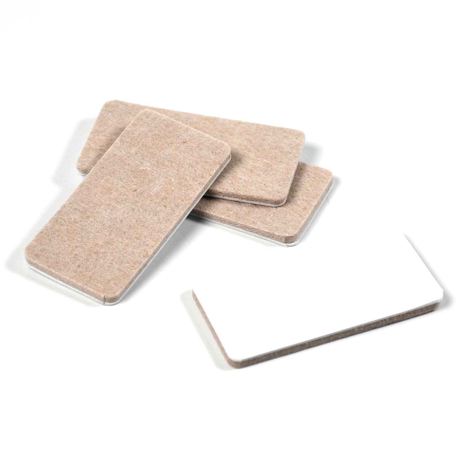 4-Piece Square Felt Furniture Floor Protector Pads thumbnail 6