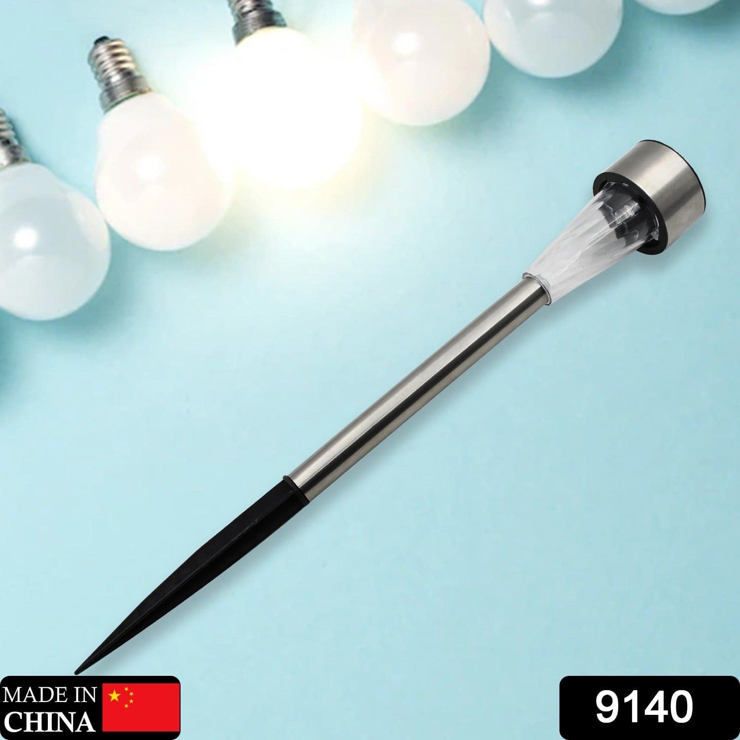 Solar Panel Led Spike Spot Light Landscape Garden Yard Path Lawn Outdors Solar Lamps (MOQ :- 24) thumbnail 2