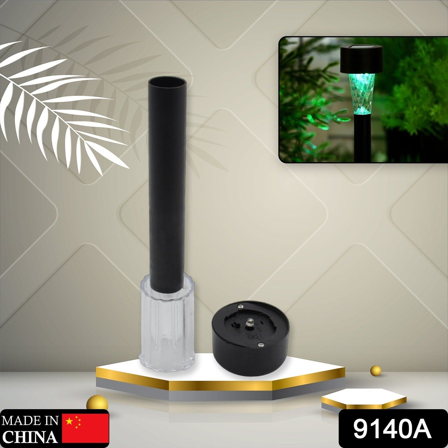Solar Panel Led Spike Spot Light Landscape Garden Yard Path Lawn Outdors Solar Lamps thumbnail 4