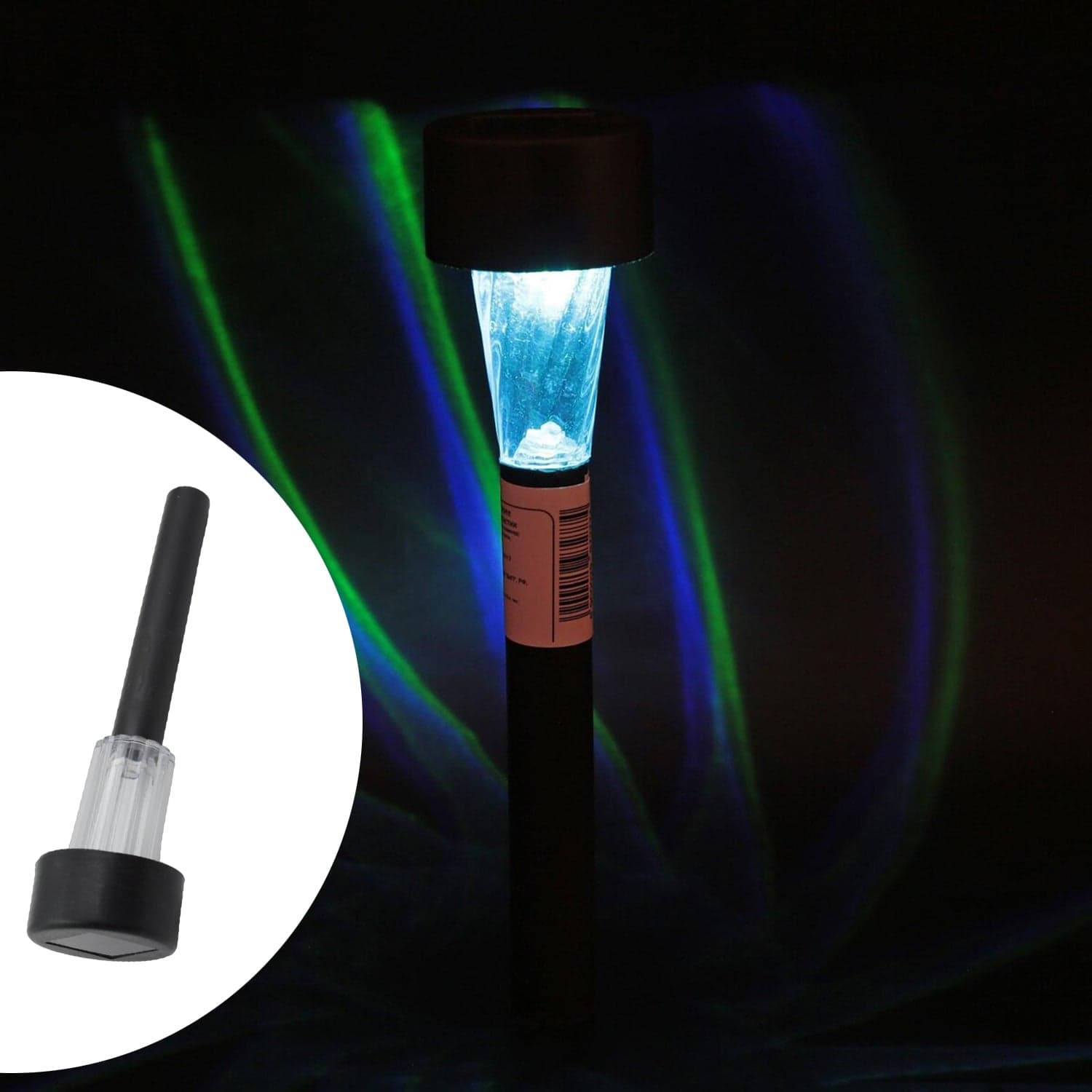 Solar Panel Led Spike Spot Light Landscape Garden Yard Path Lawn Outdors Solar Lamps thumbnail 8