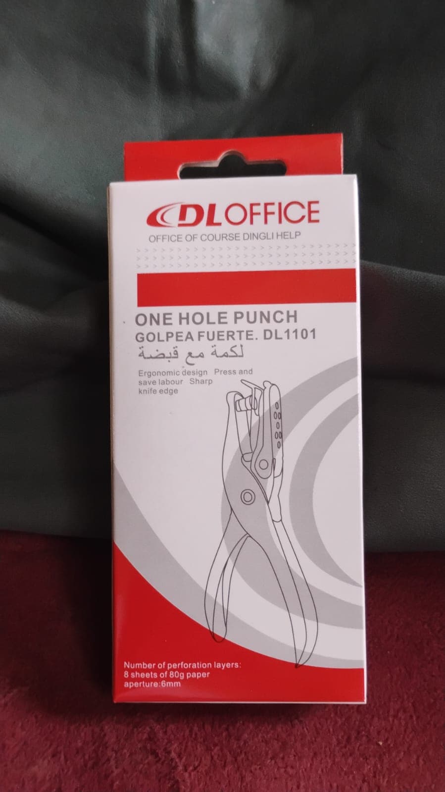 Hole Punch Crafts Single Hole Puncher Hole Puncher Whole Puncher Paper Hole Office Puncher Office Supply Paper Cutter thumbnail 7