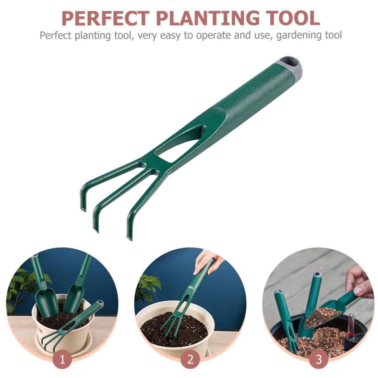 Heavy Duty Garden Trowel of Mini Gardening Tool for Digging, Planting & Potting thumbnail 5