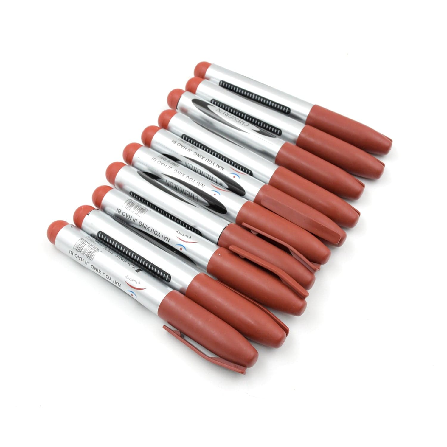 10Pc Marron Marker Permanent (10 Pc Set) thumbnail 4