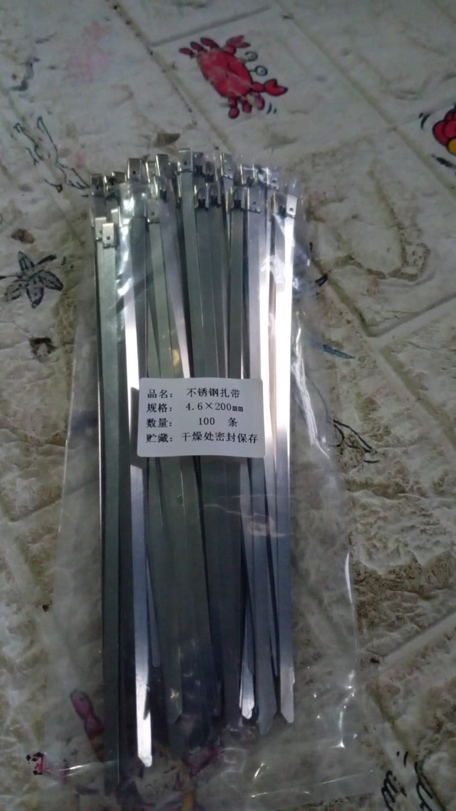 Stainless Steel Cable Ties for Solar & Home Use (100 Pc, 4.6x100mm) thumbnail 10