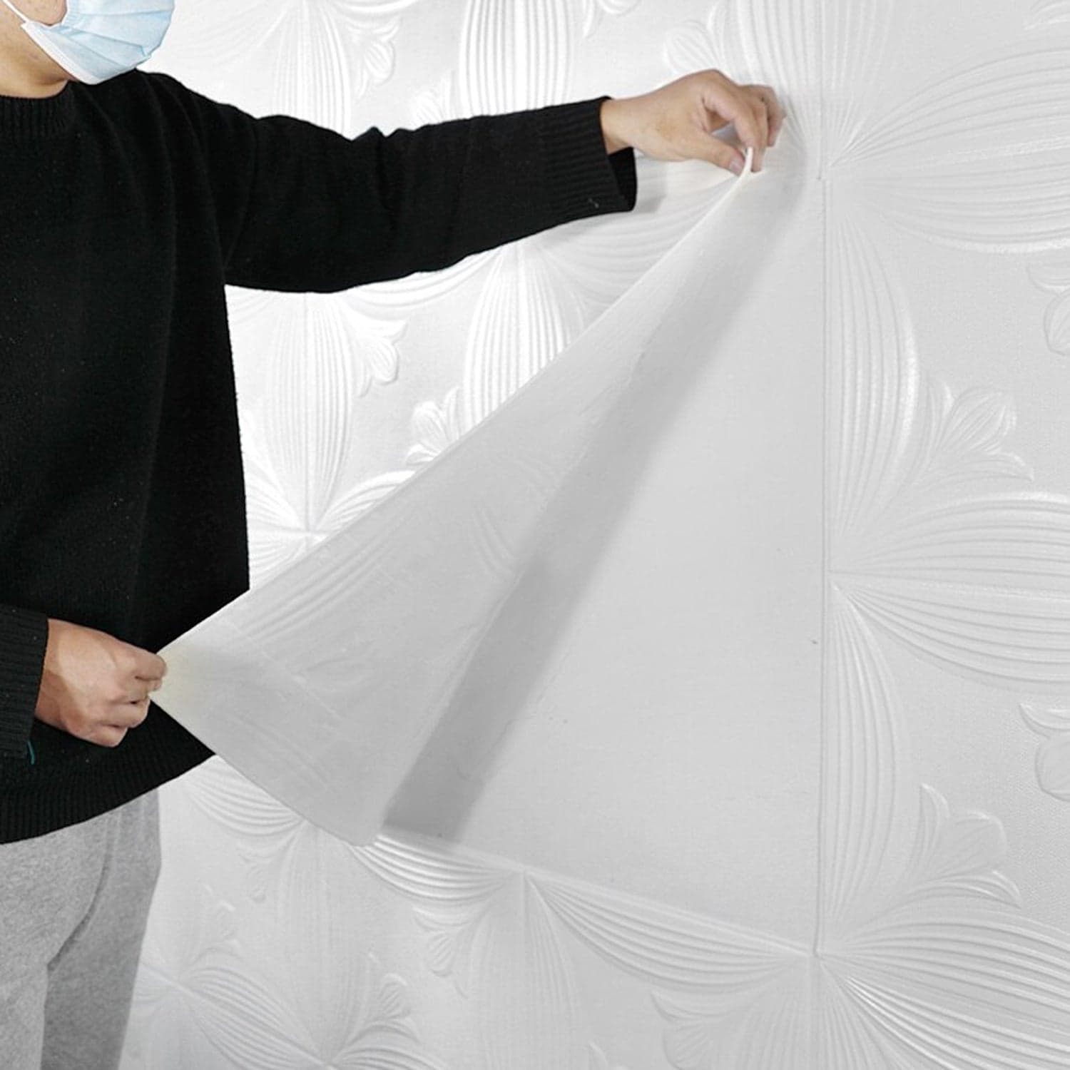 Wallpaper 3D Foam Wallpaper Sticker Panels thumbnail 4