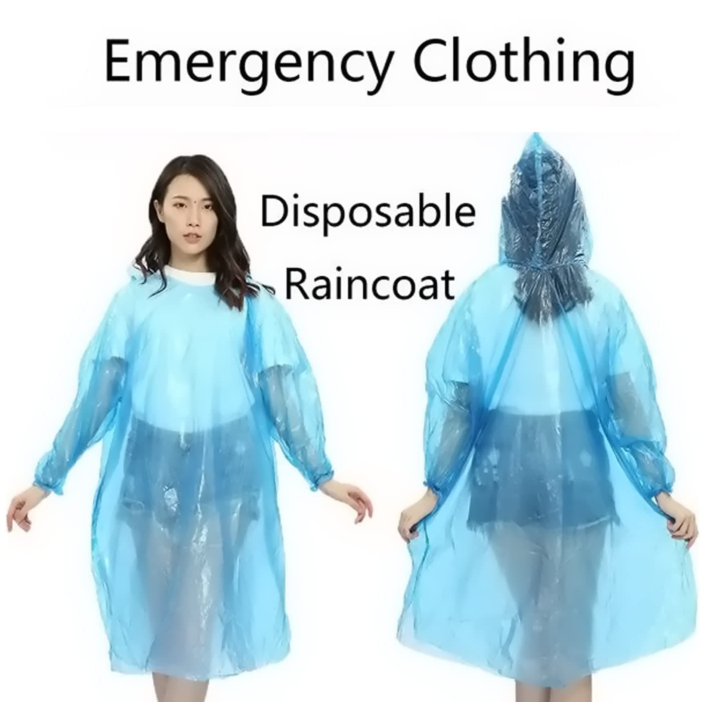 Portable Adult Rain Coat thumbnail 3