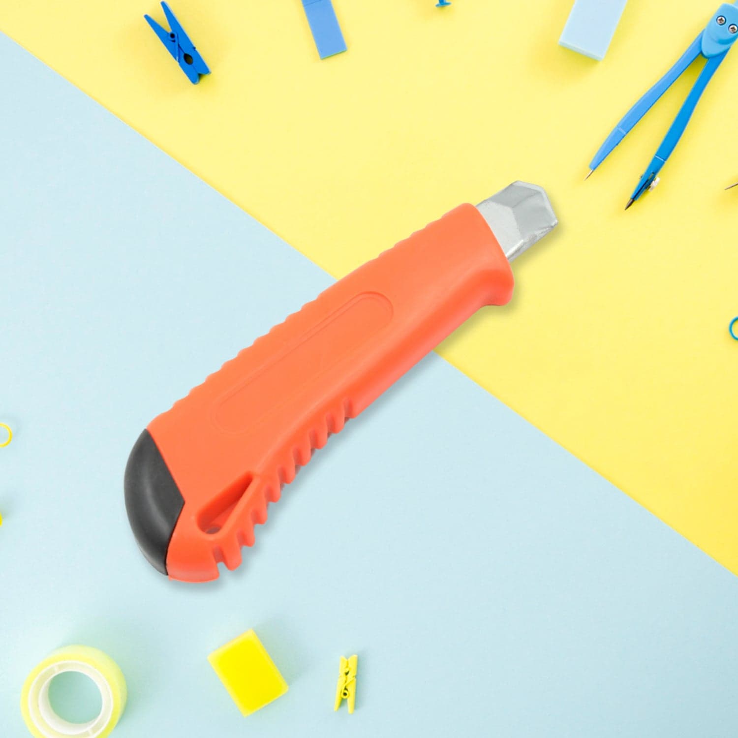 Multi-Use Heavy Duty Iron Cutter of Precision Utility Knife Blade (18mm) thumbnail 8