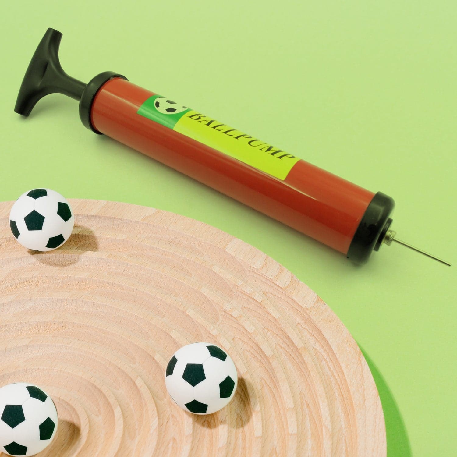 Plastic Pump for Inflating Balls (28 CM) - Inflatable Ball Development Toy thumbnail 3