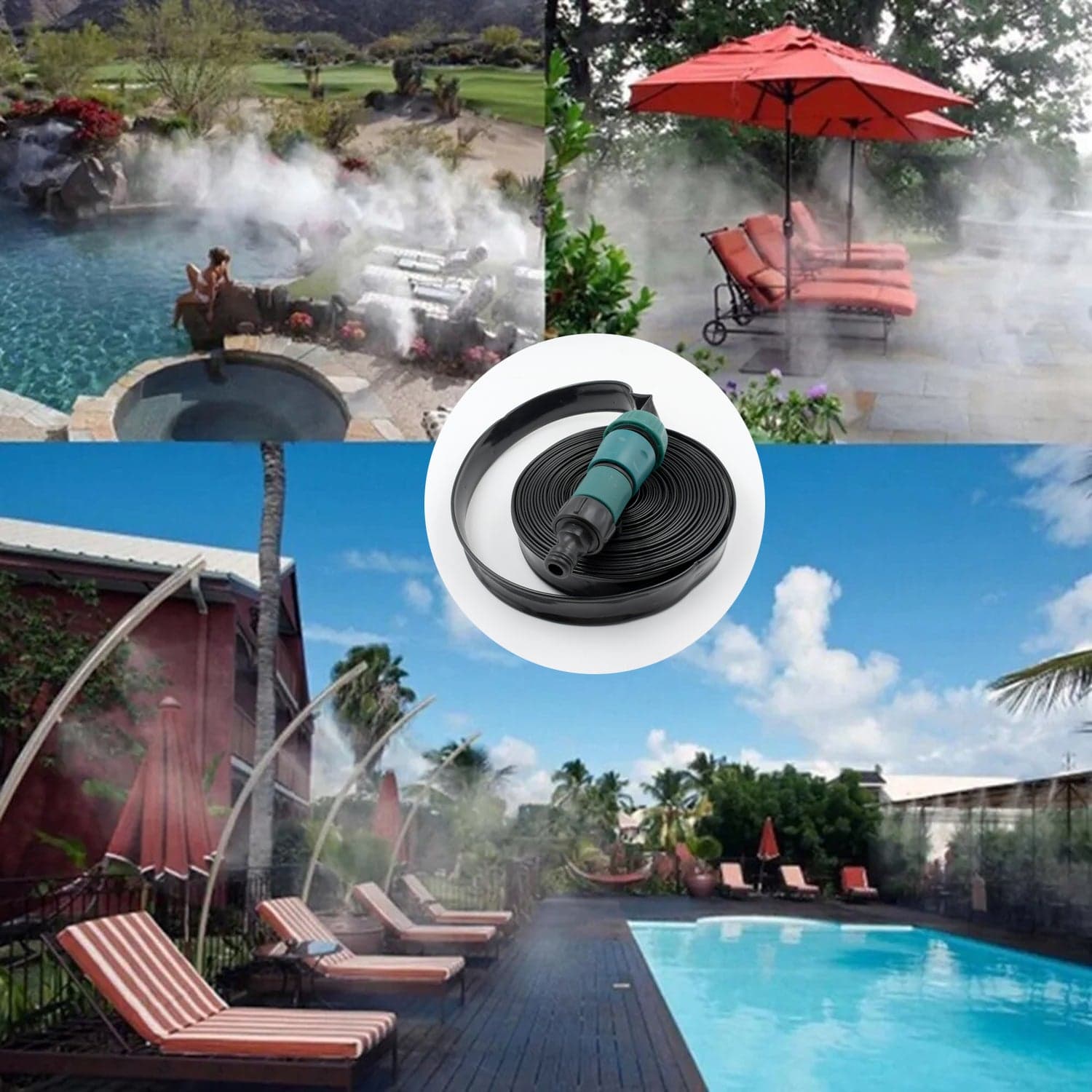 Trampoline Sprinkler For Kids - Outdoor Trampoline Water Sprinkler For Kids And Adults thumbnail 3